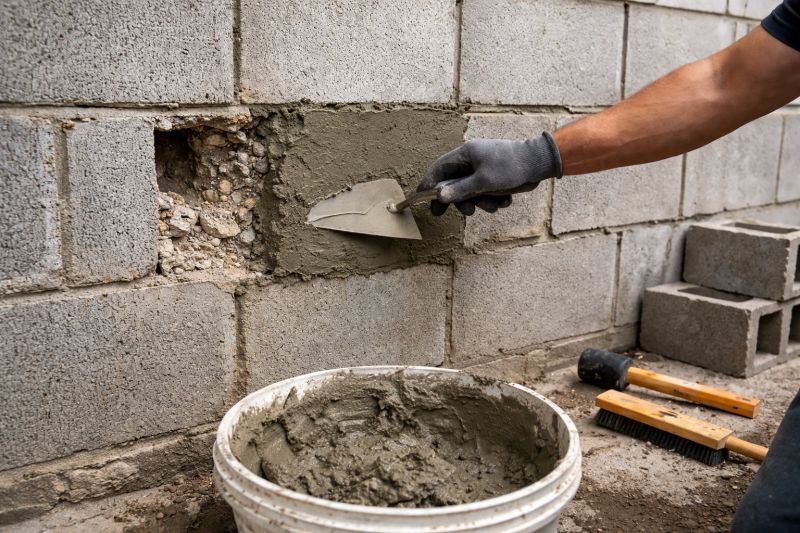 Block Wall Repair in Vine Grove, KY