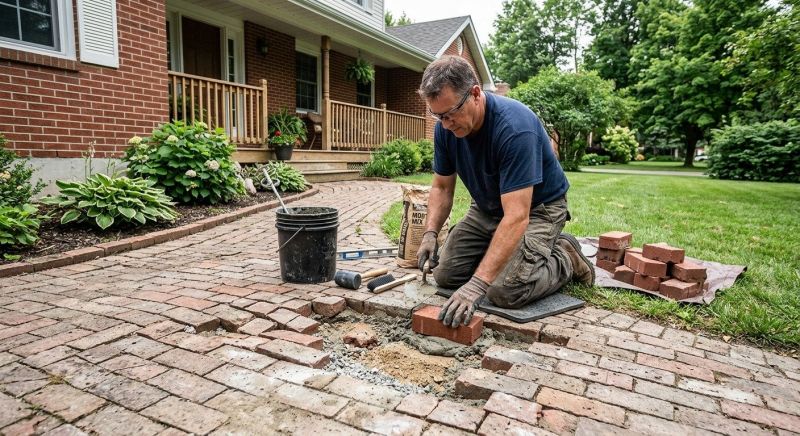 Brick Flatwork Repair in Radcliff, KY