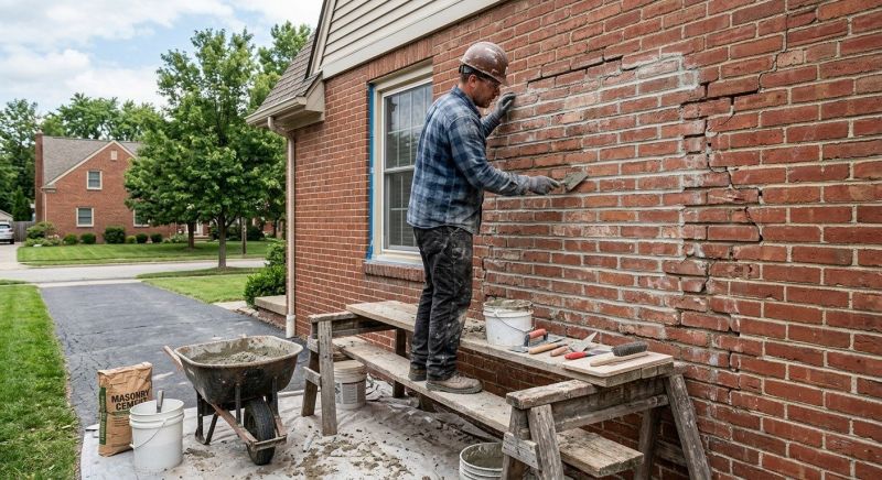 Brick Masonry Repair in Rineyville, KY