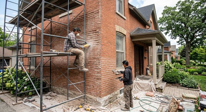 Brick Restoration in New Haven, KY