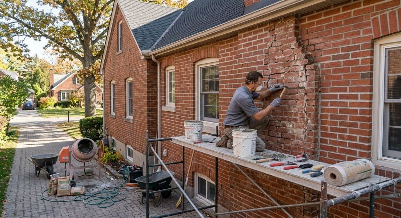 Brick Restoration in New Haven, KY
