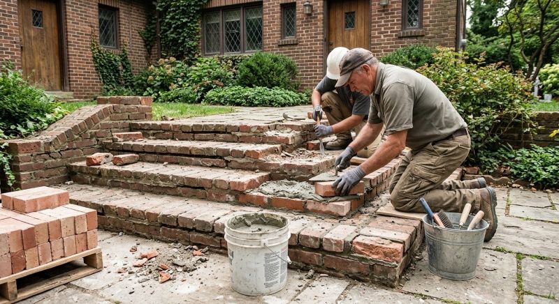Brick Stairs Repair in Upton, KY