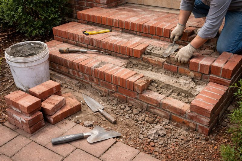 Brick Stairs Repair in Vine Grove, KY