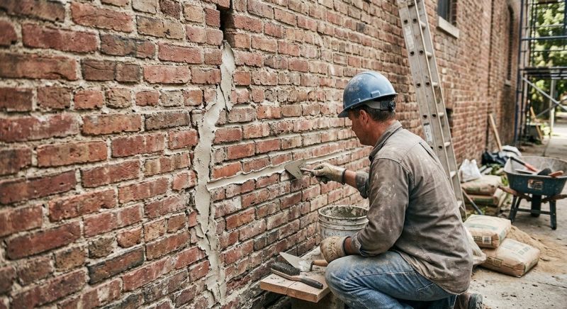 Brick Wall Repair in Rineyville, KY