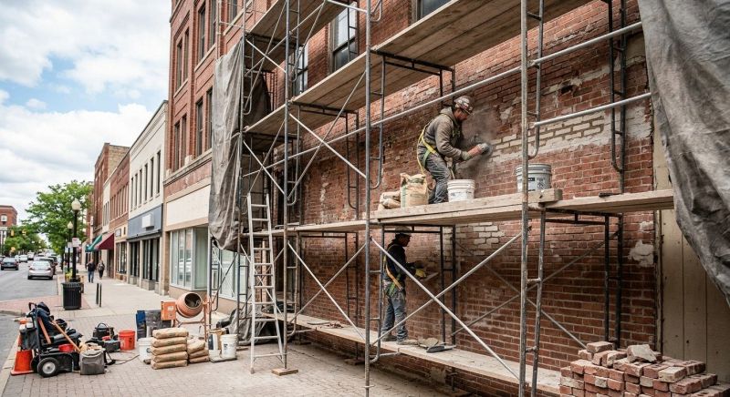 Commercial Masonry Repair in Rineyville, KY