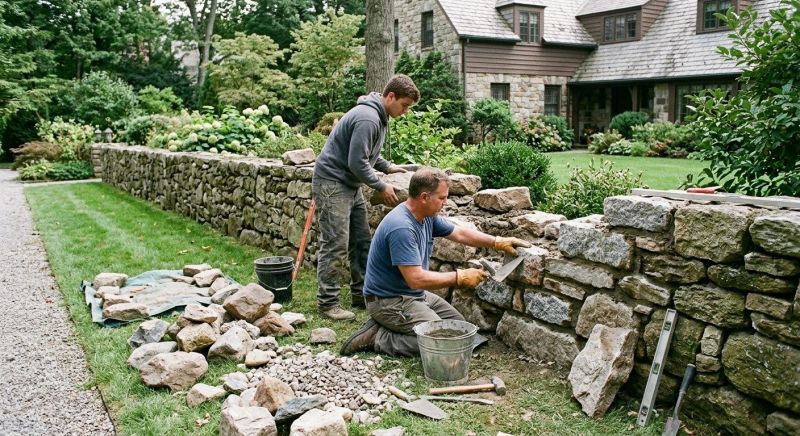 Rock Wall Repair in Elizabethtown, KY