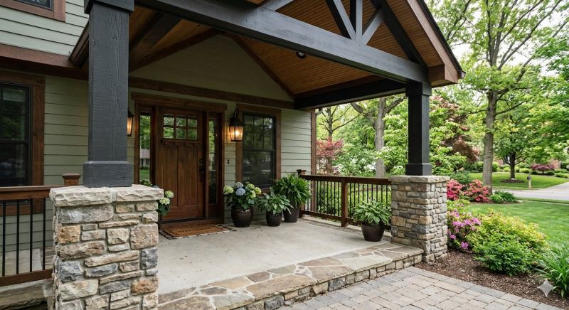 Stone Chimney Installation in New Haven, KY