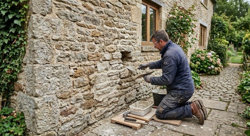 Stone Masonry Repair in Bullitt County, KY