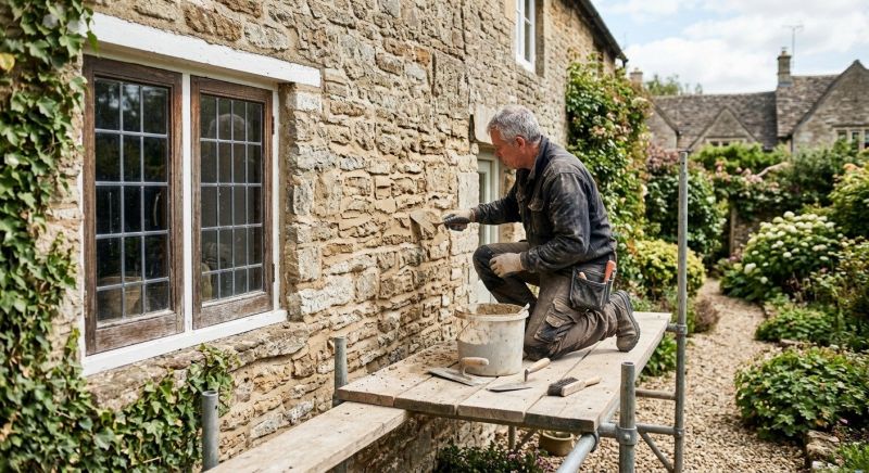 Stone Masonry Repair in Larue County, KY