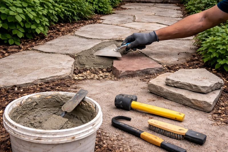 Stone Masonry Repair in Meade County, KY