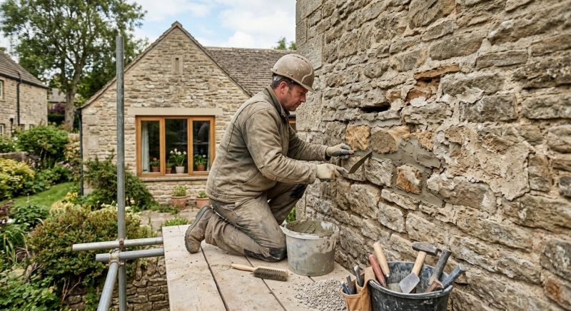 Stone Masonry Repair in Upton, KY
