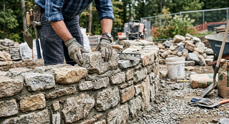 Stonework Installation in Hardin County, KY