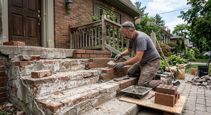 Stonework Repair in Rineyville, KY