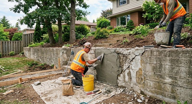 Retaining Wall Repair